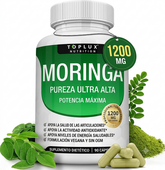Moringa Pureza Ultra Alta de Toplux Nutrition